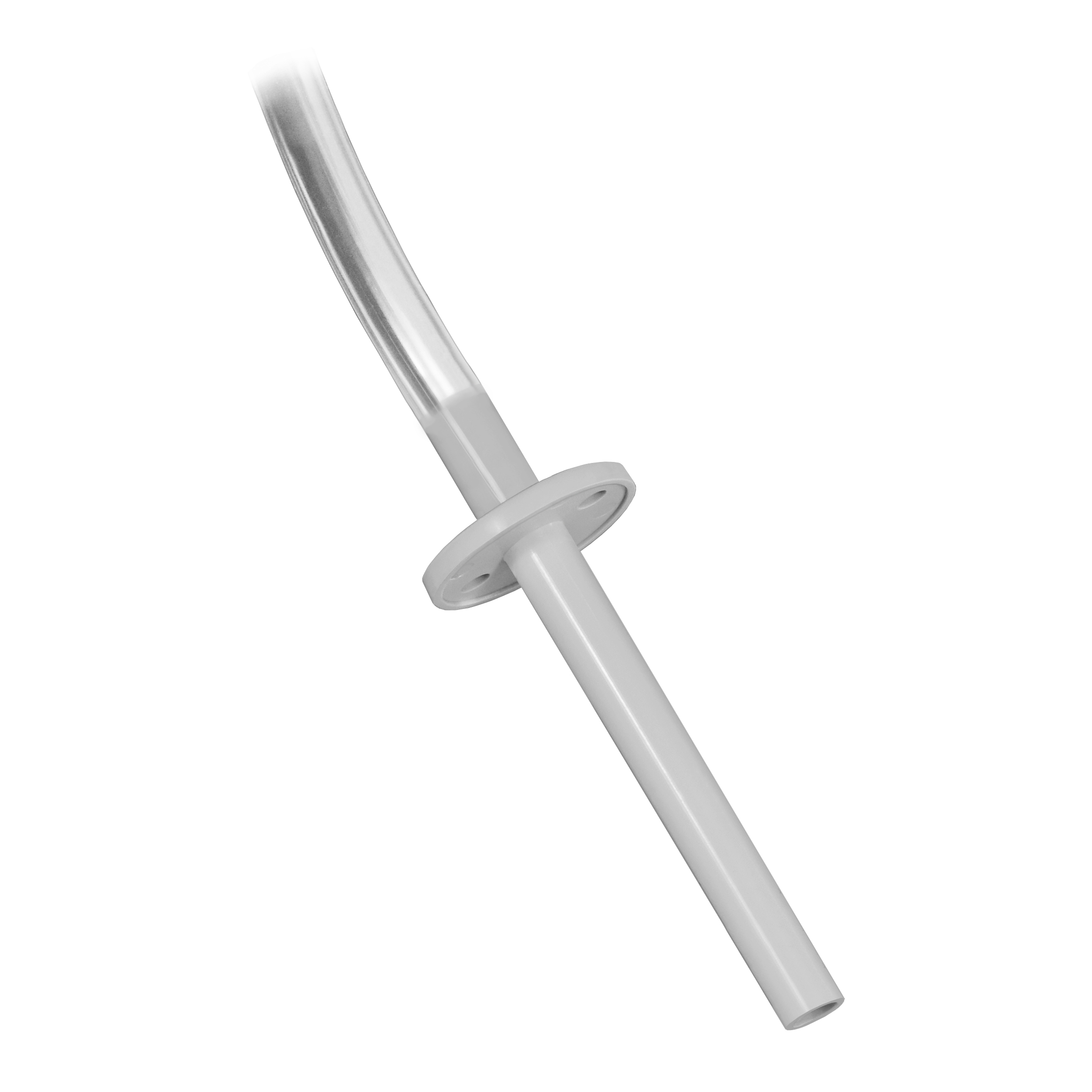 2 m plastic tube and two pressure outlets (straight)