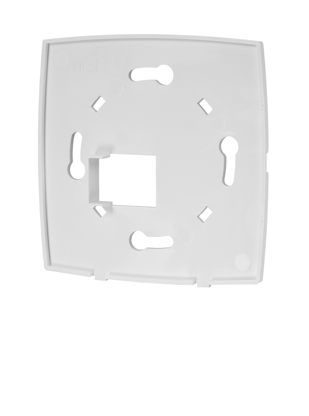 Backplate for flush mounting of ED-RUD-2