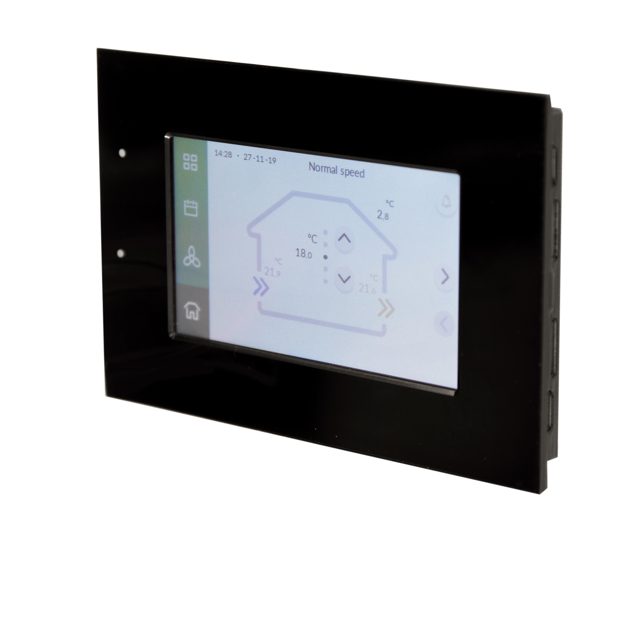 External touch display for Corrigo controllers