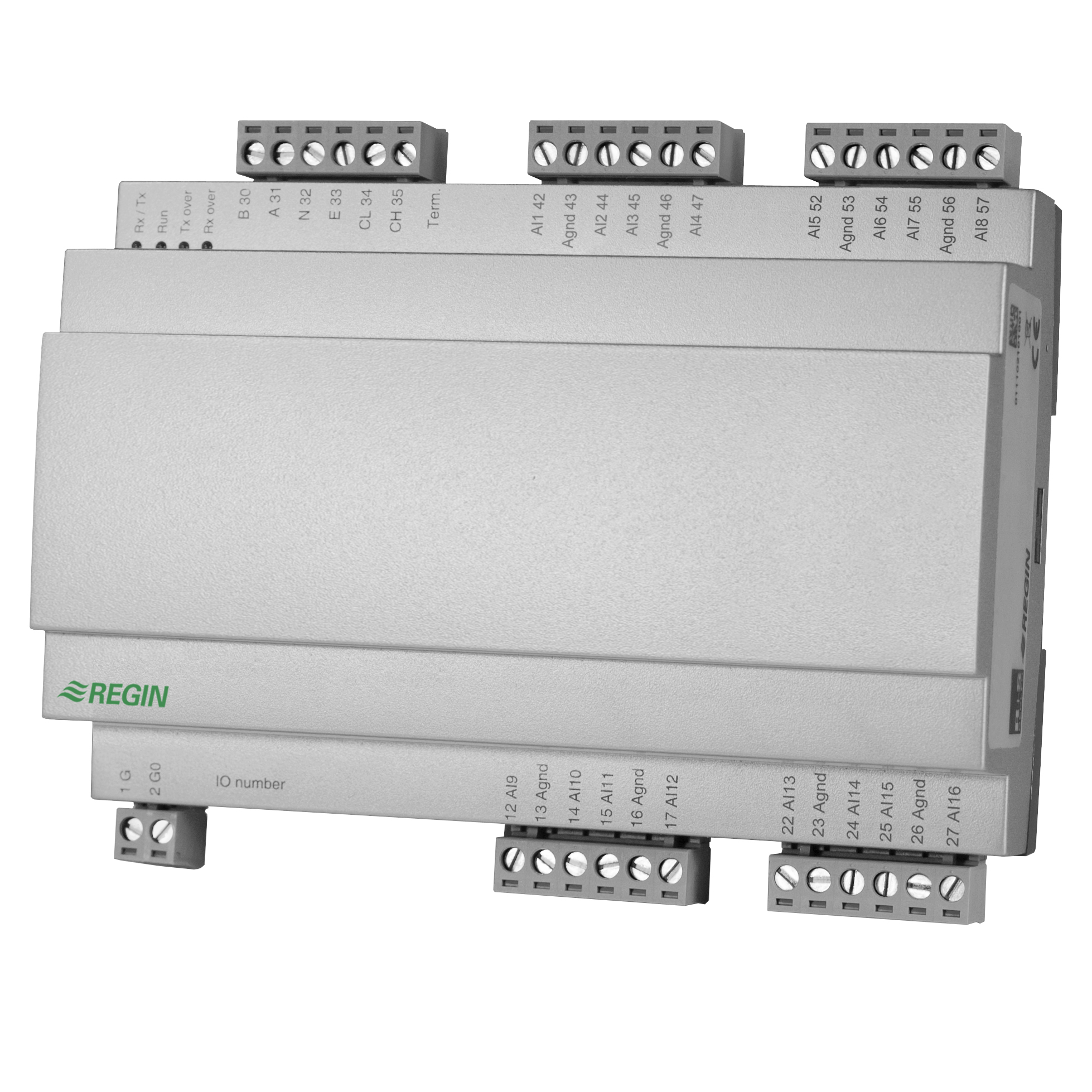 I/O module with 16 analogue inputs