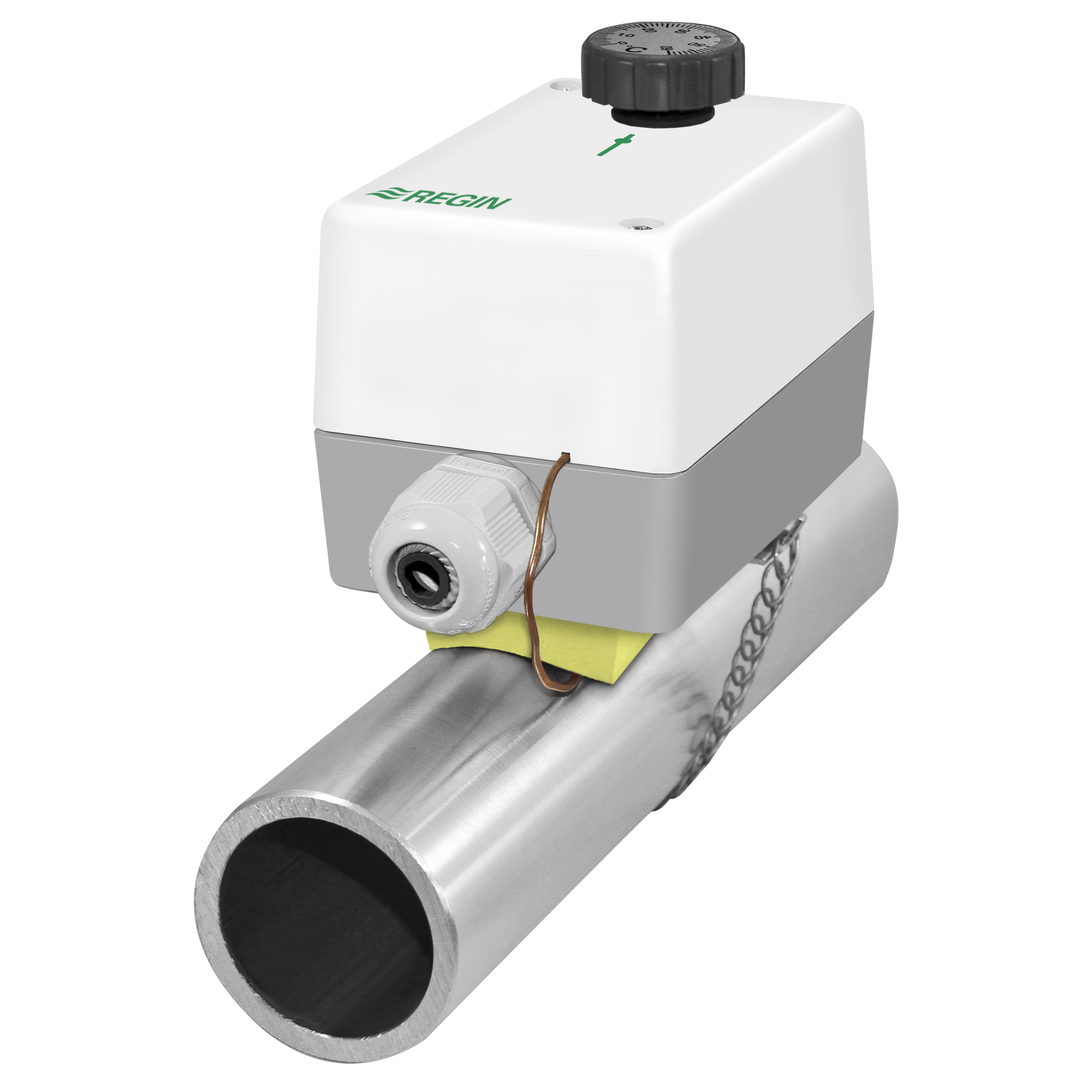 Clamp-on thermostat, IP65