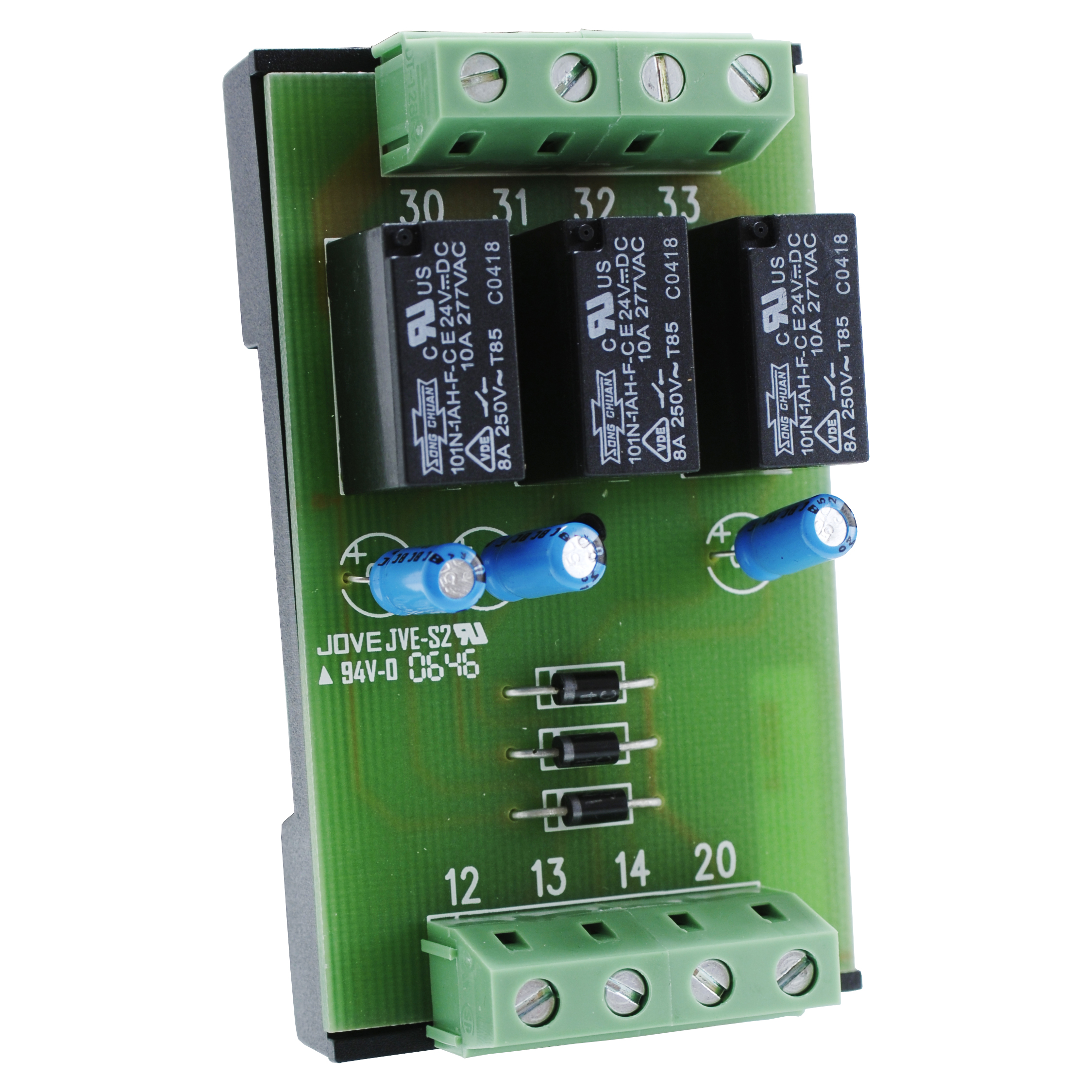 Relay unit for Regio RC-…F… controllers in fan-coil applications