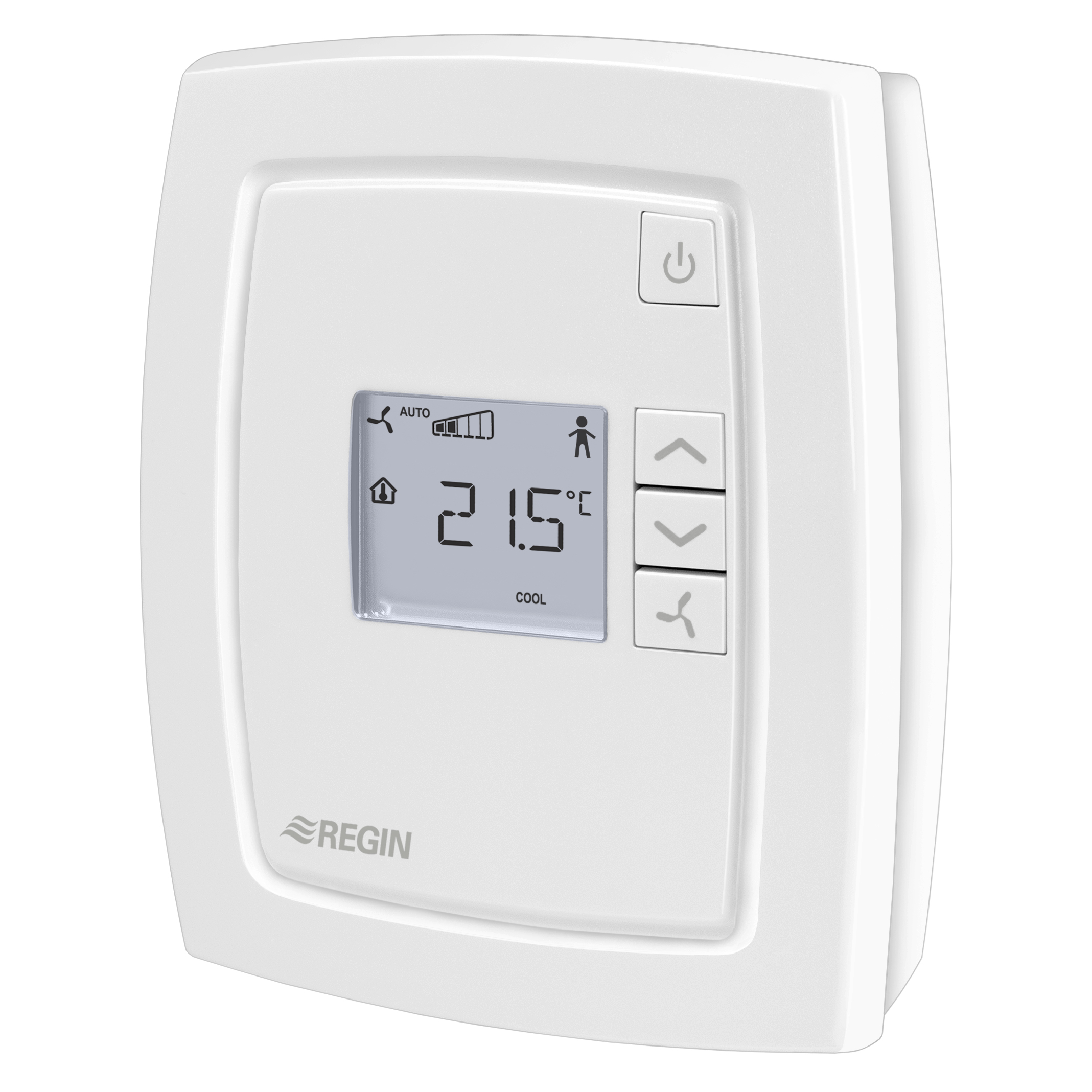 Regio RCF – Fan-coil thermostat with on/off outputs
