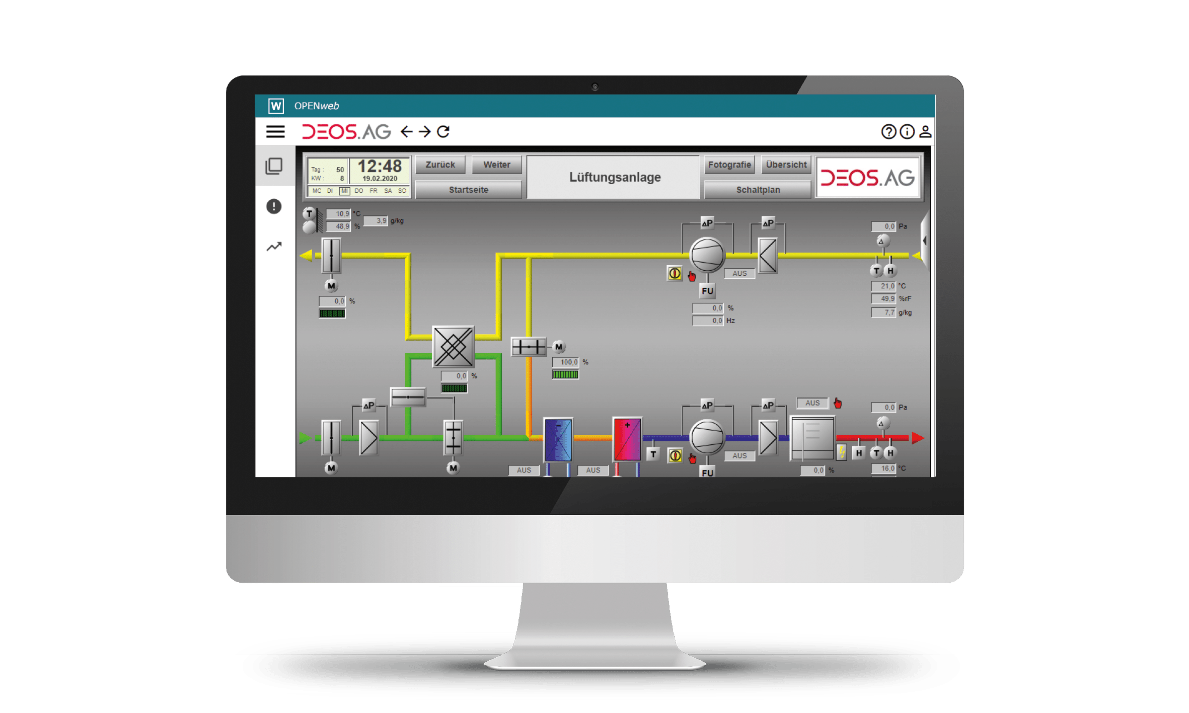 deos ag management software openweb screen
